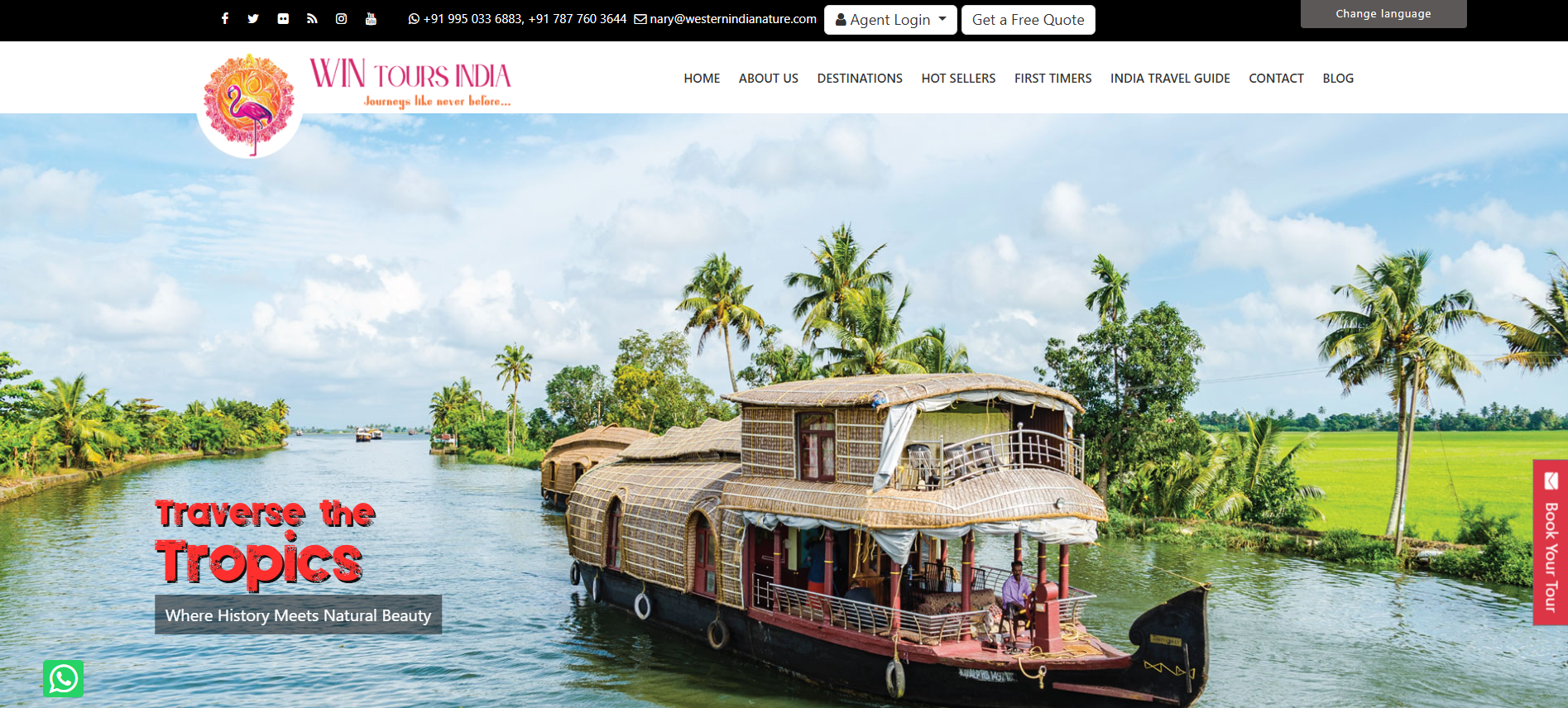 Win Tours India